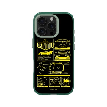 iPhone 16 Pro Clear 憂墨綠 - Batman 蝙蝠俠 - 蝙蝠車