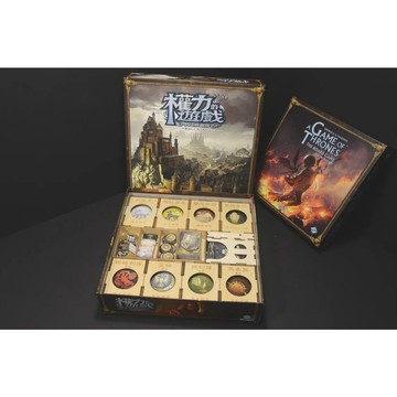 【桌遊侍】權力的遊戲：版圖版 烏鴉盒子《免運》正版實體店面快速出貨.木盒.收納.支援厚套.免膠組裝.桌遊收納盒