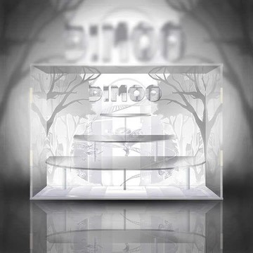 泡泡瑪特 DIMOO 經典復刻系列手辦 潮玩 盲盒防塵展示盒