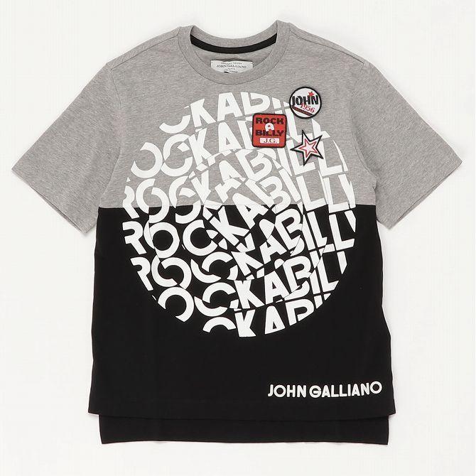 JOHN GALLIANO スパンコールシフォントップス　40