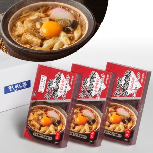 送料無料 なごやきしめん亭 具材たっぷり味噌煮込うどん 6食   名古屋 なごやめし 半生 麺 お取り寄せ グルメ 特産品