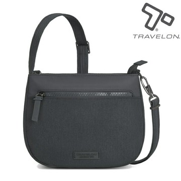 TRAVELON METRO 城市斜背包/防盜包/隨身斜背包/防盜包/休閒旅遊 TL-43625 灰