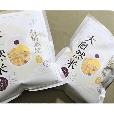 ふるさと納税 香春町 大自然米　無洗米450g×2個