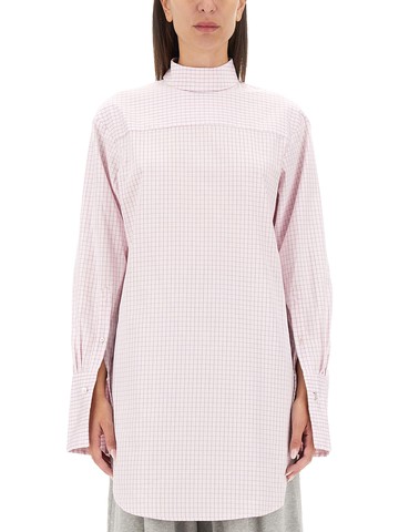 dries van noten plaid shirt