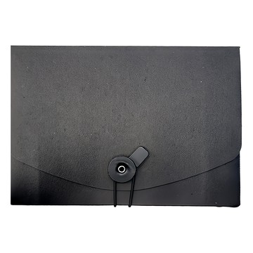 KING JIM 紙質大開口收納盒 A5 黑色