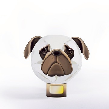 Geway｜擁瓣燈飾_動物系列小夜燈_巴哥犬_DIY_教學_聖誕節_交換禮物_生日_畢業_情人_送禮