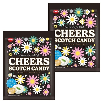 加藤CHEERS奶油糖 濃厚優格 72g 2包 - 獨立包裝 辦公室零食