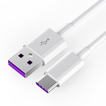 數據線 type-c數據線5A超級快充適用華為p40p20p30pro數據線mate30原裝tpc榮耀v10v20手機『XY26505』
