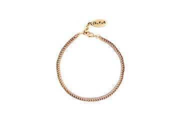 【UNA-優娜手作】基本百搭＿Ⓑ款造型銅鍊 黃銅手鍊