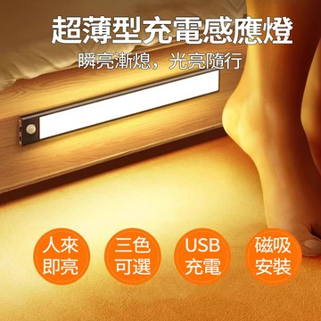 隔日達 卡扣人體感應燈 免佈線LED感應燈 USB燈管 氛圍燈 酒櫃玄關感應燈條 浴室燈 衣櫃燈 樓梯燈 應急走廊燈