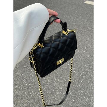 包包女式2025新款百搭小香風高級感小眾今年流行鏈條手提斜挎女包