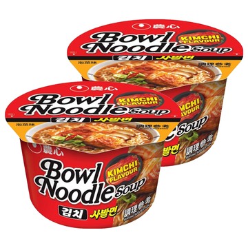 NONGSHIM 農心 碗麵 泡菜口味 100g  2入