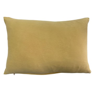 J&N 素色彈性腰枕 黃色 2入/1組  40 x 28cm