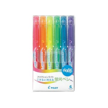 【PILOT 百樂】螢光魔擦筆 6色/組  SFL-60SL - 多款可選