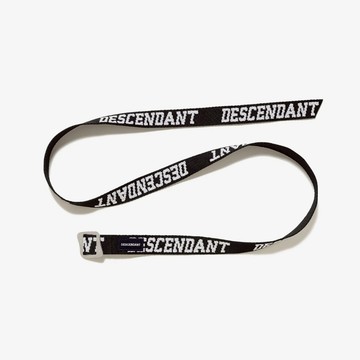 AirRoom 正品現貨 2026SS DESCENDANT DIRT BELT 串標 帆布 皮帶 腰帶