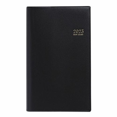 【2022年12月始まり】　高橋書店　ニューダイアリー　アルファ10　手帳判　ウィークリー　104　黒　月曜始まり│手帳・ダイアリー　ダイアリー ハン