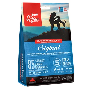 Orijen 歐睿健 成犬無穀配方乾飼料 85%優質動物肉含量 340g  鮮雞  1包