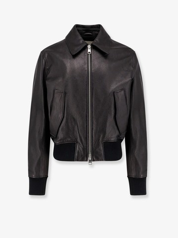 Leather jacket - AMI PARIS - gender_Man