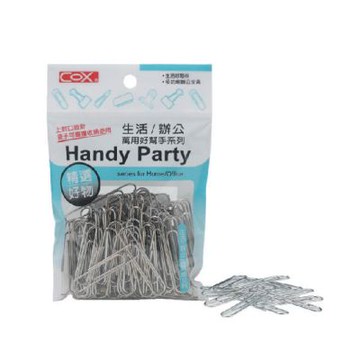 【COX 三燕】50mm 銀色 迴紋針 12包/組 HB-501