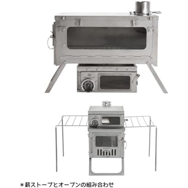 COOK'N'ESCAPE チタンオーブン 薪ストーブ用 コンパクト 組み立て不要