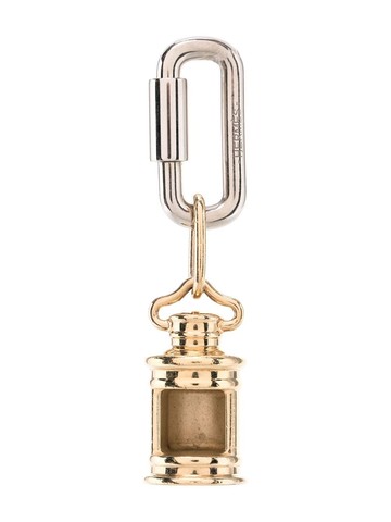 Hermès Pre-Owned - 1990-2000s lantern charm - women - Silver Plated/Gold Plated - One Size