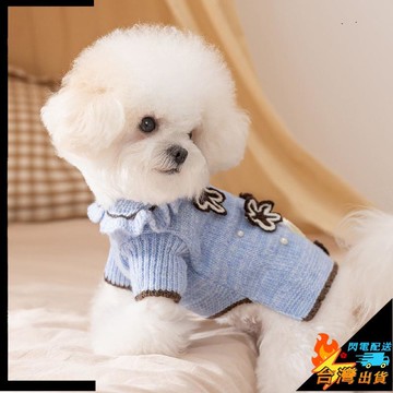 【台灣出貨】狗狗衣服 寵物衣服 立體小熊毛衣 保暖 針織衫 比熊 泰迪 小犬 保暖衣服 寵物保暖 寵物服飾 寵物保暖背心