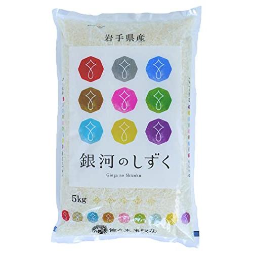 精米 米 お米マイスター推奨 令和4年 岩手県産 銀河のしずく 5kg(5kg×1)