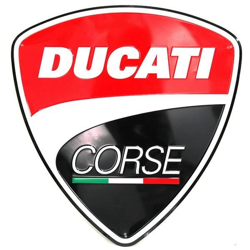 ドゥカティ純正 DUCATI CORSEメタルサインボード 17725 | LINEブランドカタログ