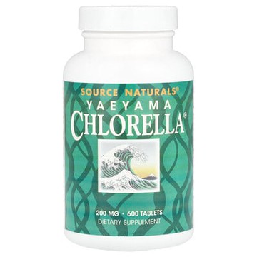 Source Naturals, Yaeyama Chlorella®，600 片（每片 20 毫克）