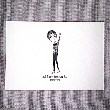 我在想你明信片-C054