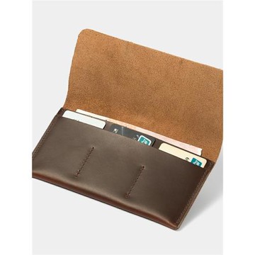 沒有名字手作包瘋馬皮長款錢包女薄款手拿包男小手抓包新款個性潮