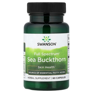 Swanson Vitamins, 多面® 沙棘，60 粒膠囊（每粒膠囊 400 毫克）