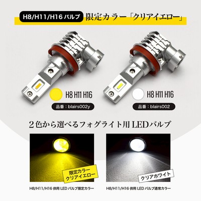 JE1・2 ゼストスパーク LEDフォグランプ 8000LM LED フォグ H8