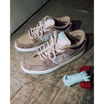 NIKE SB DUNK L0W "BIG MONEY SAVINGS" FZ3129-200 棕灰 浮雕