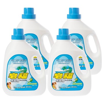皂福 無香精洗衣皂精  3.3kg  4桶