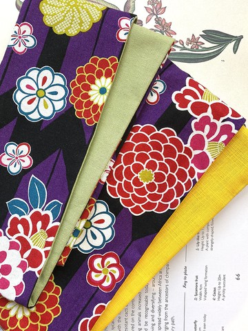 大正浪漫印花 軟管髮帶 / 寬版 / 兩色