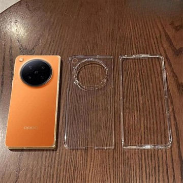 【台灣出貨】德系抗發黃手機套 適用於 OPPO Find N6 N5 N3 摺疊透明防摔手機殼 PC硬殼 鏡頭保護套