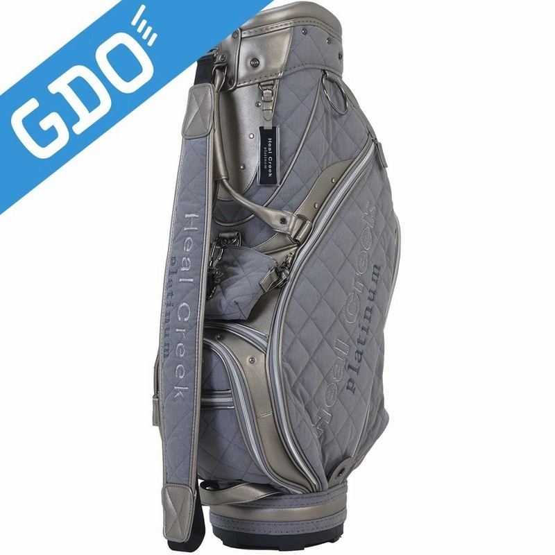 Heal Creek キャディバッグ ホワイト/グレーHeal Creek キャディバッグ