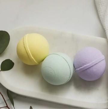 精油沐浴泡澡球3入組