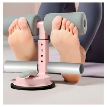 ANTIAN 家用仰臥起坐輔助器 減腰收腹吸盤式健腹器 900g  712AT33F1-PK  粉色