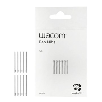 wacom 毛氈筆芯 ACK-222-13 10入  1個  灰色