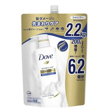 多芬 胺基酸保濕修護洗髮乳補充包 2200公克