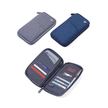 德國Troika多功能證件包護照夾 卡片錢包機票收納保護套防NFC掃描