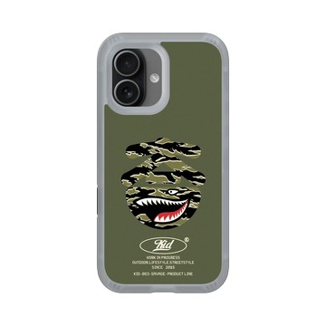 iPhone 17 AirX 流變灰 - KID - KID虎紋迷彩款