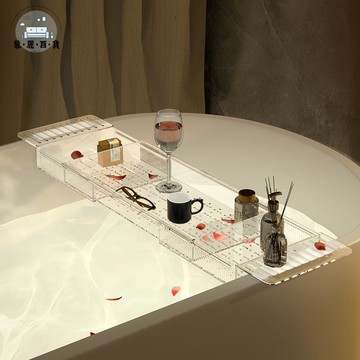 公司貨 免運 浴缸架 置物架 泡澡盆架 泡澡置物架泡澡桶浴缸伸縮置物架浴桶支架浴室角架可伸縮浴盆托盤工廠現貨直銷 全館折扣 售後保障 店長新品推薦 5m912