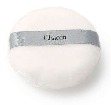 耀您館★日本CHACOTT蜜粉專用細緻白絲絨粉餅粉撲蜜粉撲027小(2入;可水洗;Φ6cm)智慧海棉蜜粉粉撲Powder Puff【APP下單點數4倍送】