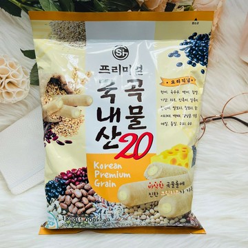 韓國 20 穀物棒 穀物餅 穀物捲 150g  藍莓/柑橘/起司/草莓/可可 多款風味供選
