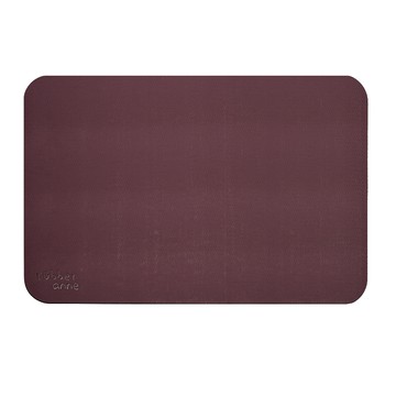 rubber anne 瞬吸 軟式珪藻土吸水地墊 進階版 植物萃取 柔軟舒適 SGS檢測 不含石綿  66 x 44cm  1個  葡萄紫