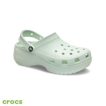 Crocs 卡駱馳 (女鞋) 經典厚底克駱格-206750-3YF