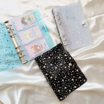 3寸富士拍立得相冊專輯小卡收納冊泡泡瑪特盲盒卡片身份卡冊星空